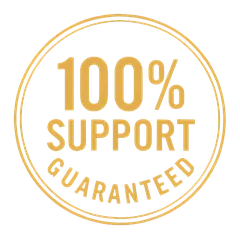 100% support guaranteed seal from the Retride brand material